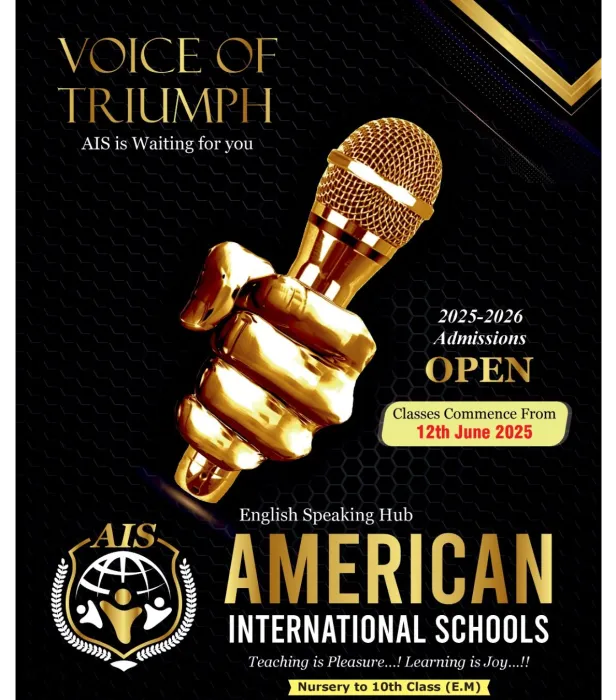 AMERICAN INTERNATIONAL SCHOOL, MACHERLA& KAREMPUDI, A.P